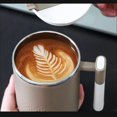 thumbnail image 4 of Travel Coffee Mug with Lid and Infuser, Stainless Steel Tea Strainer Thermos, 450ml Cup for Coffee and Tea, 4 of 5