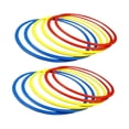 thumbnail image 1 of tamizeot Agility Training Rings Sturdy Home Gym 12 for Trainer 30cm Soccer Basketball Pieces Athlete 50cm 12 Pieces, 1 of 6
