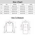 thumbnail image 3 of VBARHMQRT Chandail pour Femmes Chandail Graphique pour Femmes Imprimé Col Rond Chandail Col Rond Coupe Chandail à Enfiler Hauts Décontractés Manches Longues Chandails d'Entraînement Blouse Ample, 3 of 4