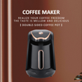 thumbnail image 4 of Turkish Arabic Greek Coffee Pot Maker 600W Electric Coffee Pot Moka Coffee Kettle Automatic Coffee, 4 of 5