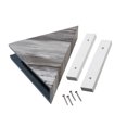 thumbnail image 1 of PALISADE Vinyl Waterproof Corner Shower Shelf Louvre Granite, 1 of 7