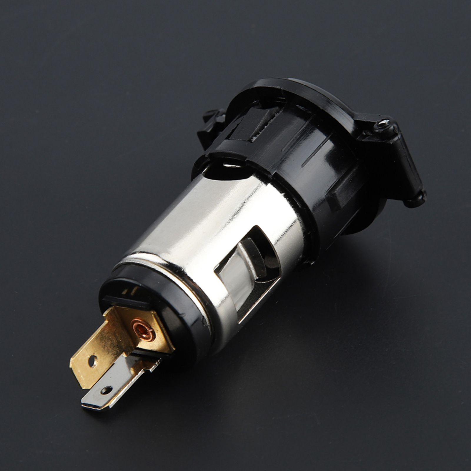 Garosa 12-24V Cigarette Lighter Adapter Power Cigar Lighter Female Socket for Car Motorcycle , Cigar Lighter Socket, Cigarette Lighter Female Socket