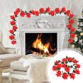 thumbnail image 1 of Birdeem Outdoor Christmas Decorations,Christmas Decorations Indoor,New Christmas Rattan Spots Artificial Fake Leaves Christmas Decorations Simulation Christmas Rattan,Christmas Decorations Outdoor, 1 of 6