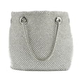 thumbnail image 1 of AMERTEER Sac de Soirée pour Femmes en Filet à Paillettes, Sac Seau Asymétrique, Sac à Main, Sac à Chaîne, 1 of 3