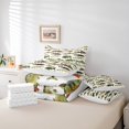thumbnail image 4 of Erosebridal Rustic Pike Fish Bedding Sets Queen Size, Wooden Plank Comforter Sets with Sheets, Farmhouse Countryside Reversible Bed Set, Microfiber Room Decor, 7pcs, 4 of 6