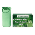 thumbnail image 1 of MKR Green Life Small Green Compostable Bags, 43 x 46 cm, 10 L, 50 Count, 1 of 7
