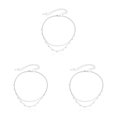 thumbnail image 1 of relayinert Silver Wide Application Chain Belt For Versatile Dressing Waist Chain Belt Chain Belt Y2K Body Chain 3Set, 1 of 6