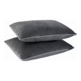 thumbnail image 1 of AeroSoft 2-pack vers le Bas Alternative Remplissage Coton Grand Oreillers en Gris, 1 of 12