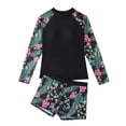 thumbnail image 4 of Women'S New Swimsuit Conservative Split Surfing Suit Swimwears Rash Guards S, 4 of 7