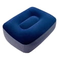 thumbnail image 2 of Inflatable Foot Rest Under Desk Curve Footrest for Study Gaming Desk Gray Blue, 2 of 8