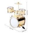 thumbnail image 1 of Mini Ensemble de Tambours, Mini Instruments en Laiton avec Boîte pour Ornement, 1 of 7