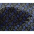 thumbnail image 4 of oneOone Viscose Chiffon Fabric Leaves Block Decor Fabric Printed BTY 42 Inch Wide, 4 of 4