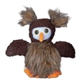 thumbnail image 2 of Furry Friends Plush Owl Dog Toy, 2 of 3