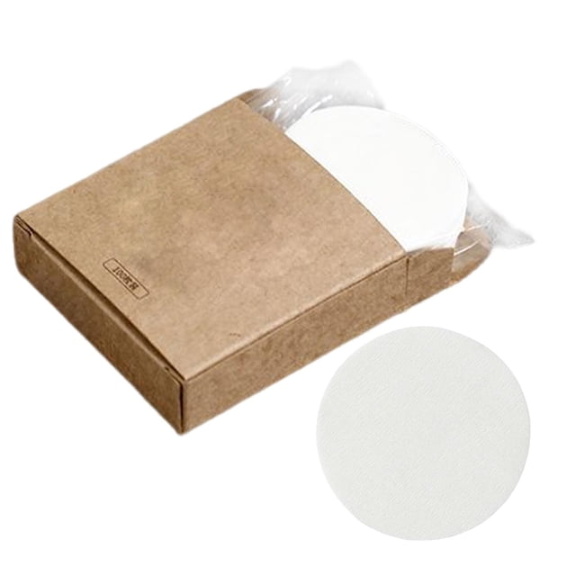 yuksok 100 Pcs Filtre à Café Pièce de Rechange Papier Passoire à Café Panier Portable 58mm