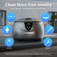 thumbnail image 3 of MAGNASONIC Professional Ultrasonic Jewelry and Eyeglass Cleaner With Digital Timer - 1 Year Extended Warranty, 3 of 8