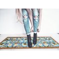 thumbnail image 2 of Kitchen Rug Non-Skid , Runner Kitchen Mat Non-Slip , Rug for Kitchen Floor with Rubber Backing , Entryway Hallway Floor Mat , Low Profile Door Mat (20" x 59") Green, 2 of 6