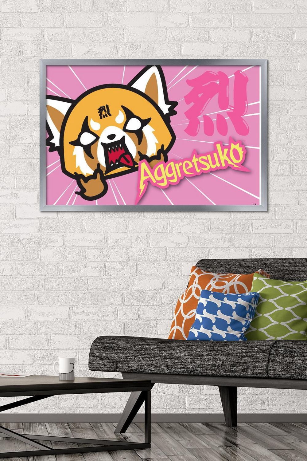 Aggretsuko - Horns Wall Poster