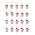 thumbnail image 2 of YIMWNYI Lighted Christmas Decor LED Lanterns, Christmas Tree Pendant, Multicolor Hanging Lights, Home Party Decorations, Battery Operated LED Lights, Holiday Decor, 2 of 6