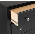 thumbnail image 5 of Prepac Sonoma 1-Drawer Black Tall Nightstand, 5 of 5