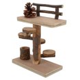 thumbnail image 4 of Hamster Climbing Toys, Chewing 2 Layer Hamster Playing Activity Set Pine Cones  For Mice, 4 of 8