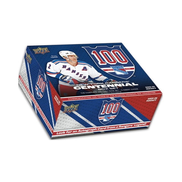 2025-26 Upper Deck New York Rangers Coffret du Centenaire