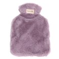 thumbnail image 4 of Warm Water Bottle, Anti Slip Texture Large Threaded Stopper PVC Inner Liner Plush Hot Water Bottle  For Dormitory Purple,Light Gray,Light Coffee,White, 4 of 8