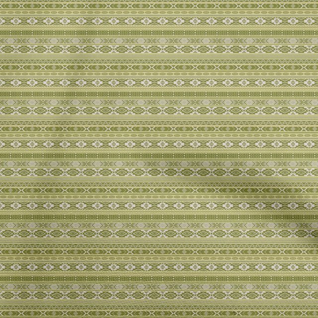 oneOone Silk Tabby Olive Green Fabric Geometric Sewing Craft Projects Fabric Prints By Yard 42 Inch Wide