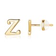 thumbnail image 2 of XZNGL Gold 26 Alphabet Stud Earrings With Gold Plated Finish Womens Earrings, 2 of 9
