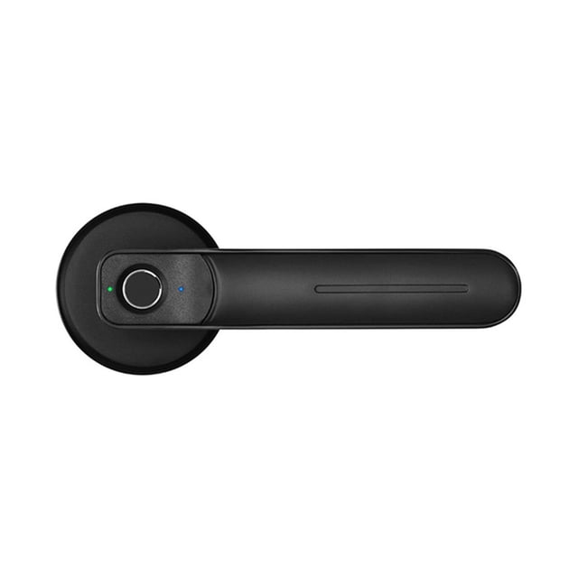 Poignée de Serrure de Porte à Empreinte Digitale, Rechargeable par USB, Antivol, Intelligente, Électrique, Biométrique, Entrée Sécurisée Sans Clé avec 2 Clés, Maison Intelligente, Profitez d'Une Vie Intelligente