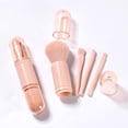 thumbnail image 4 of Nilvkv Makeup Brush Set-4 In 1 Portable Travel Lip Brush Highlight Brush Eyeshadow Brush Foundation Blending Powder Brush Mini Facial Makeup Brush Set, 4 of 6