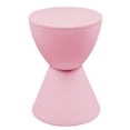 thumbnail image 1 of LeisureMod Boyd Indoor/Outdoor Modern Accent Side End Table, Pink, 1 of 6