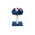 thumbnail image 1 of Prevue Pet Kitty Royal Purple Accent Bed with Scratching Post, for Cats, 1 of 3