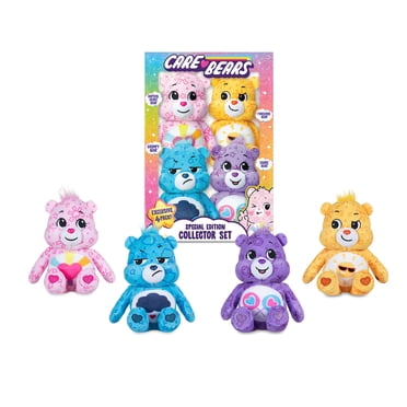 Lot de 4 peluches Care Bears de taille amusante