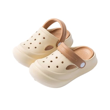 Hjtefg Sabots pour Enfants, Chaussures de Jardin Unisexes pour l'Extérieur, Sandales à Bout Fermé pour Tout-Petits et Enfants Plus Âgés, Sabots Polyvalents pour Garçons et Filles, Couleur : Rose Taille : 12-13 Ans