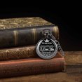 thumbnail image 1 of EGNMCR TO, MY SON I You Forever Fashion Lettering Commemorative Waist Chain Pocket Watch pocket watch, 1 of 2