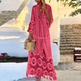 thumbnail image 2 of FhsagQ Sortie de Plage pour Femmes Grande Taille Blanc Mode Femme Uni Dentelle Patchwork Franges Robe à Manches Longues Robe de Plage Vacances Sortie de Plage pour Femmes avec Bas Sortie de Plage pour Femmes P, 2 of 5
