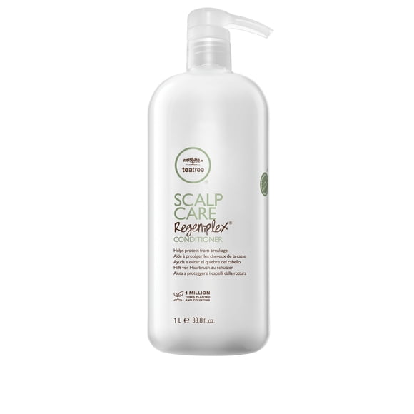 Tea Tree Scalp Care Regeniplex Conditioner Thickens + Strengthens For Thinning Hair 338 Fl Oz