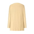 thumbnail image 4 of AherBiu Womens Lightweight Cardigans Longer Length Casual Jacket Crochet Open-Front Sweater Cardigan with Pockets, 4 of 6