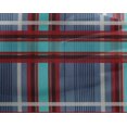 thumbnail image 4 of oneOone Georgette Viscose Fabric Madras Check Print Sewing Fabric BTY 42 Inch Wide, 4 of 4