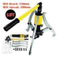 thumbnail image 2 of Puller Hydraulic 15 Ton Hydraulic Power Device Wheel Hub Puller Extractor Set Bearing Puller Tool Kit (300 Mm) ,Durable Material, 2 of 5
