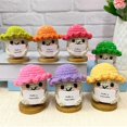 thumbnail image 4 of Novelty Funny Toy - Handmade Dolls With Positive Cards for Birthdays Cars and Home, 4 of 6