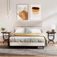 thumbnail image 4 of Costway 2 PCS Side Table with Fabric Drawer Carved Metal Frame End Table Nightstand, 4 of 10
