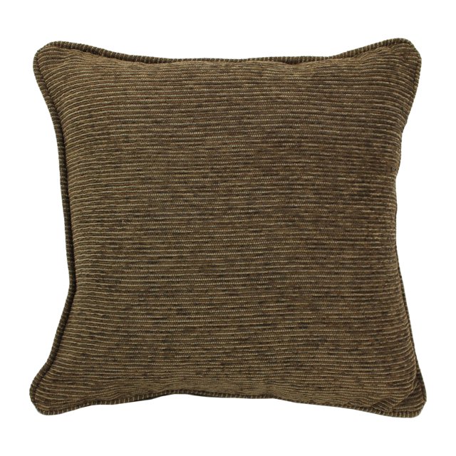 18-inch Double-corded Square Patterned Jacquard Chenille Throw PIllow with Insert - Vermont