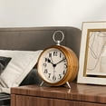 thumbnail image 4 of Hometrends Copper Pocketwatch Tabletop Alarm Clock, 4 of 4