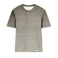 thumbnail image 4 of Soki Graphic Printed Tee Short Sleeved Round Neck Tops for Women, 4 of 4