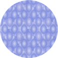 thumbnail image 1 of Ahgly Tapis d'Intérieur Lavable en Machine Carré Transitionnel Bleu Ciel, 3 Pieds Carré, 1 of 7
