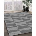 thumbnail image 3 of Ahgly Company Tapis d'Intérieur Lavable en Machine Carré Gris Transitionnel, 3 Pieds Carré, 3 of 7