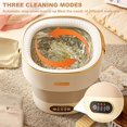 thumbnail image 4 of BeesClover Portable Washing Machine, Mini 13L Foldable Washer with 3 Cleaning Modes, Collapsible Small Compact Clothes Laundry, Foldable Mini Washer for Apartment, Camping, 4 of 7