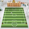 thumbnail image 1 of Dosaele Tapis de Football Décoratif Réduction de Bruit Moderne Sport Tapis de Pépinière Tapis de Sol, 1 of 4