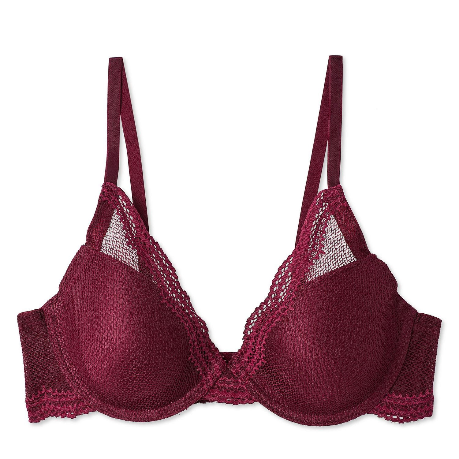 Soutien-gorge T-shirt en dentelle avec armatures pour femme George